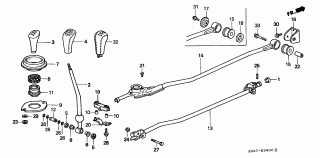 B-34 - SHIFT LEVER