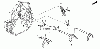 M-7 - SHIFT FORK (SOHC)