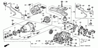 B-20-10 - REAR DIFFERENTIAL/MOUNT