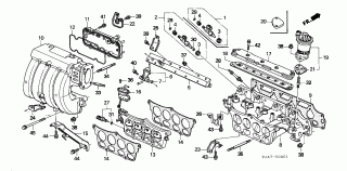 E-3-1 - INTAKE MANIFOLD (1.8L/2.0L/2.3L)