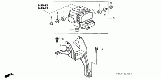 B-24-11 - ABS MODULATOR (DIESEL) (2 .0L)