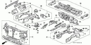 B-49 - BODY STRUCTURE COMPONENTS (1)