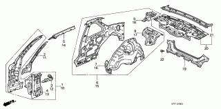 B-48-3 - BODY STRUCTURE COMPONENTS (4)
