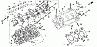E-10-1 - CYLINDER HEAD (RIGHT)