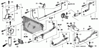 B-60-1 - AIR CONDITIONER (HOSES/PIPES)(RH)