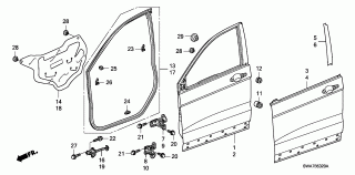 B-53-20 - FRONT DOOR PANELS