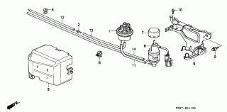 B-1-15 - CONTROL DEVICE (1.5L SOHC VTEC)