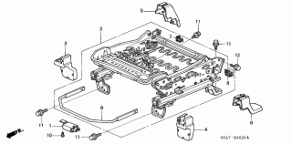 B-40-20 - FRONT SEAT COMPONENTS(R.) (1)