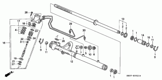 B-33-21 - P.S. GEAR BOX COMPONENTS (RH)