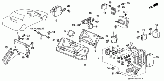 B-13-2 - CONTROL UNIT (CABIN)(RH)