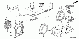 B-16 - RADIO ANTENNA/SPEAKER