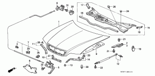 B-51-1 - HOOD (RH)