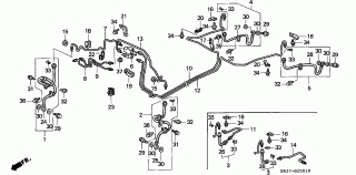 B-25-1 - BRAKE LINE (RH)