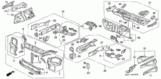 B-49 - BODY STRUCTURE COMPONENTS (FRONT BULKHEAD)