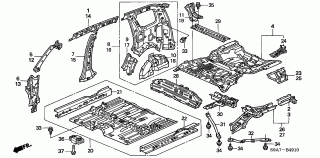 B-49-10 - FLOOR/INNER PANELS