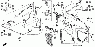 BOP-4-1 - AIR CONDITIONER (HOSES/PIPES)(LH)('89-)