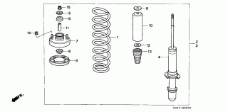 B-28 - FRONT SHOCK ABSORBER