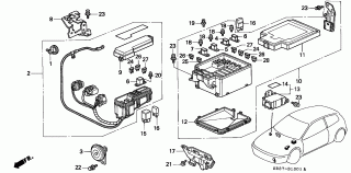 B-13-1 - CONTROL UNIT (ENGINE ROOM)(RH)