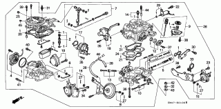 E-1 - CARBURETOR