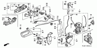 B-53-10 - FRONT DOOR LOCKS