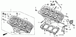 E-10 - FRONT CYLINDER HEAD(-'08)