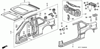 B-48-2 - BODY STRUCTURE COMPONENTS (3)