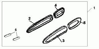 08P-05-02 - BODY SIDE MOULDINGS