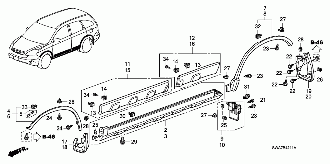 Каталог запчастей honda moto