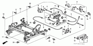 B-40-12 - FRONT SEAT COMPONENTS (L.)(3)