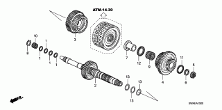 ATM-15 - MAINSHAFT(DIESEL)