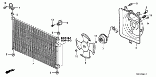 BOP-3-1 - AIR CONDITIONER (CONDENSER) (TYPE R)