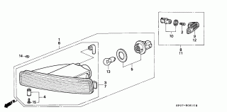 B-8-10 - FRONT COMBINATION LIGHT