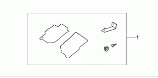 08P-18-01 - FRONT RUBBER MAT