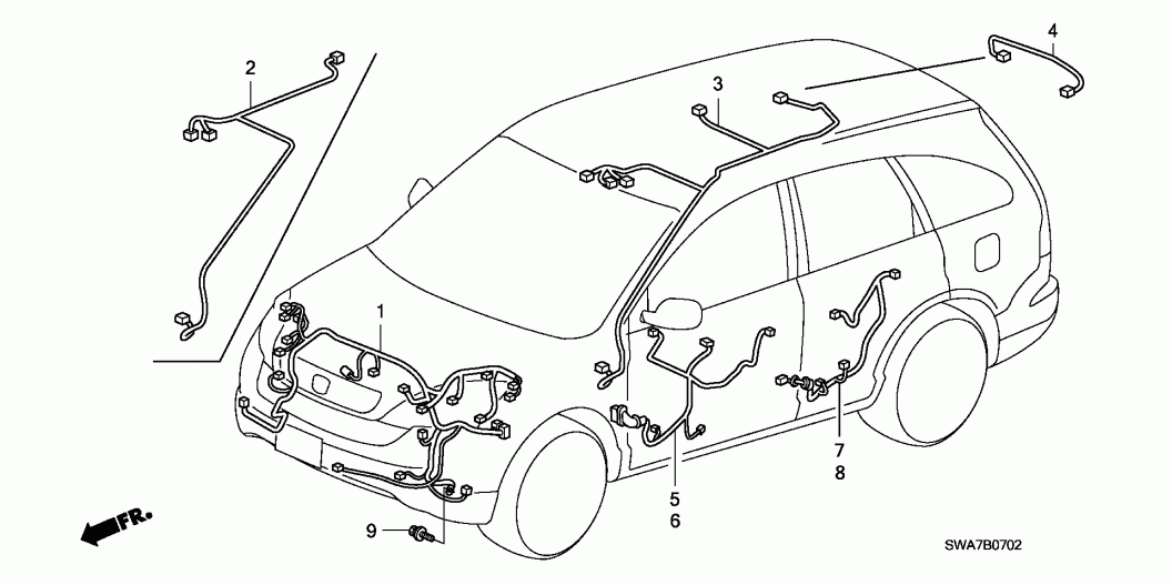 Каталог honda правый руль