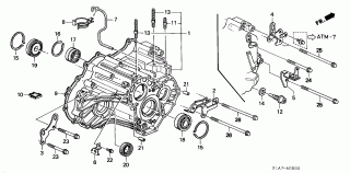 ATM-2 - TRANSMISSION HOUSING