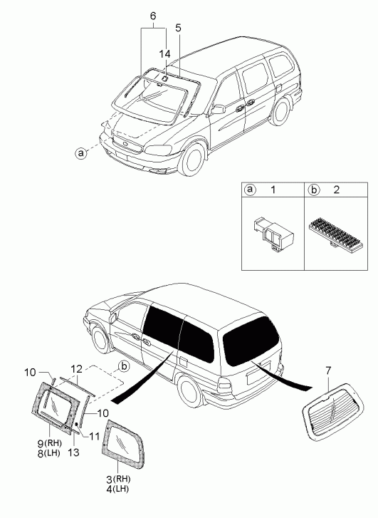 Каталог запчастей kia sorento