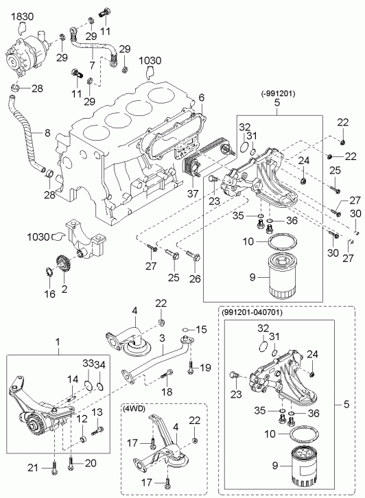 Каталог запчастей kia sorento