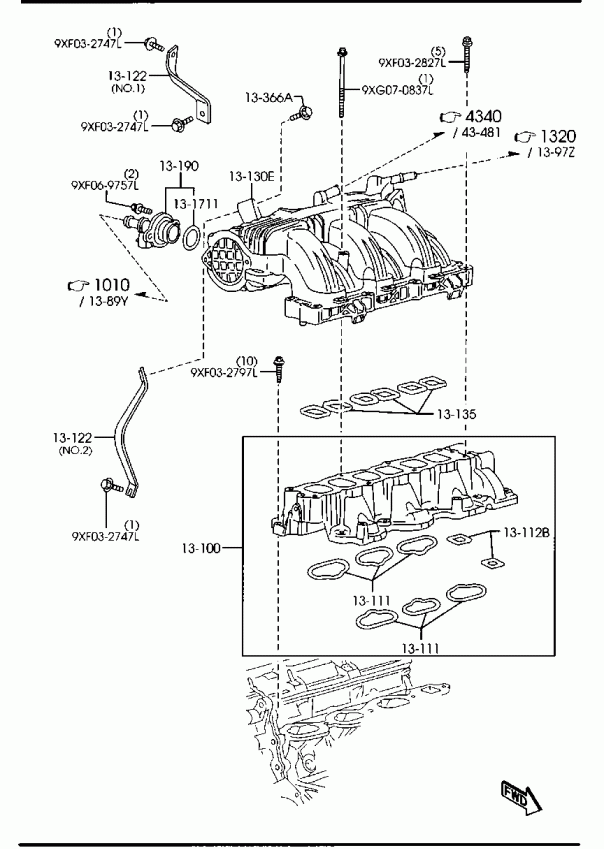 Электронный каталог mazda