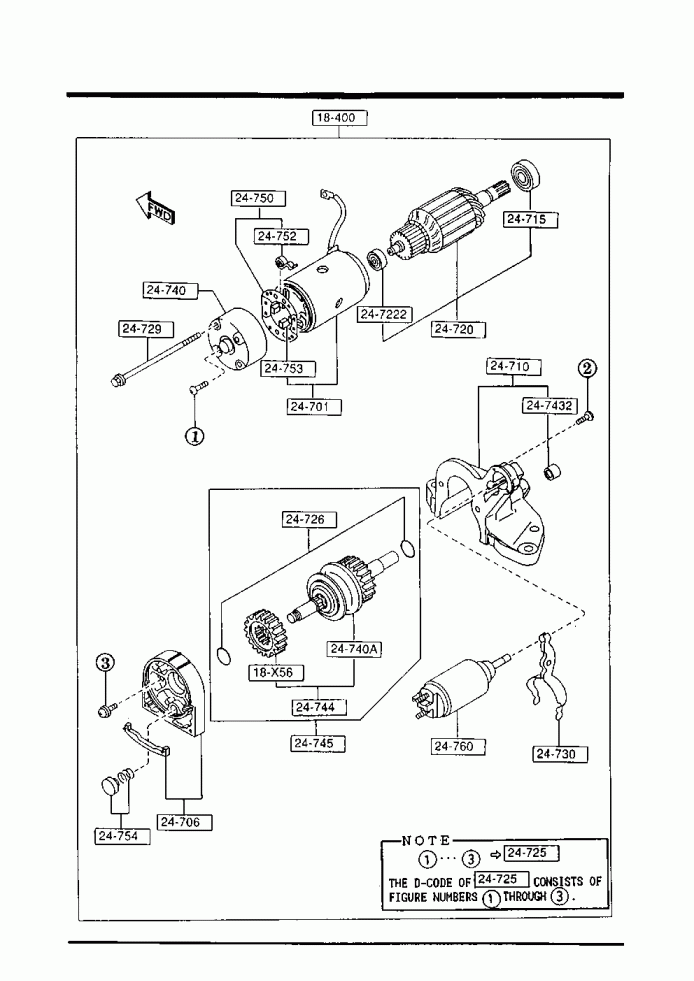 Японский каталог автозапчастей mazda