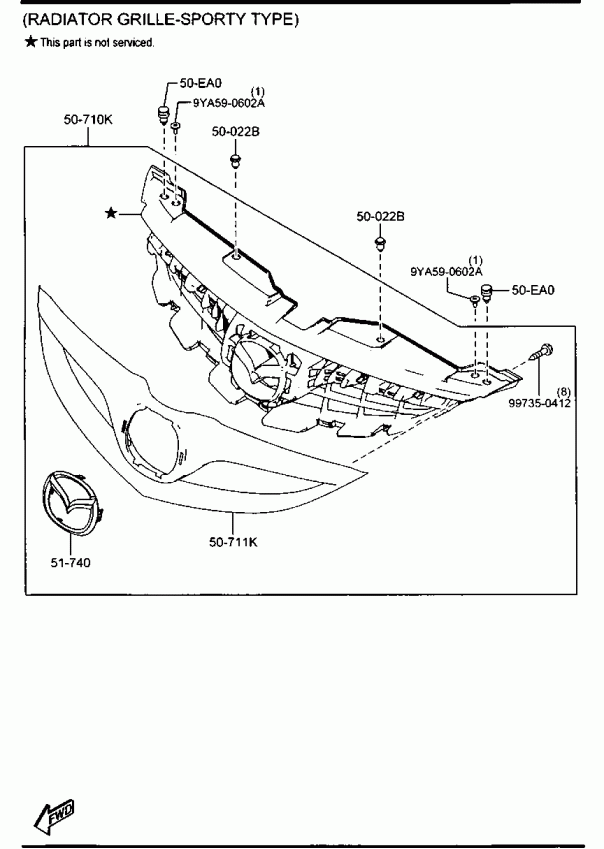 Каталог запчастей MAZDA
