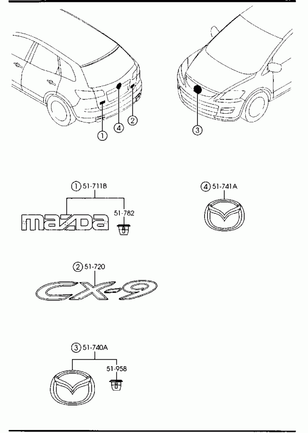 Японский каталог автозапчастей mazda