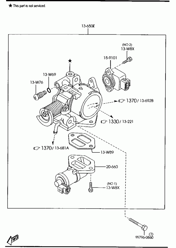 Японский каталог автозапчастей mazda