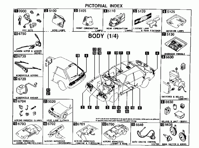 Японский каталог автозапчастей mazda