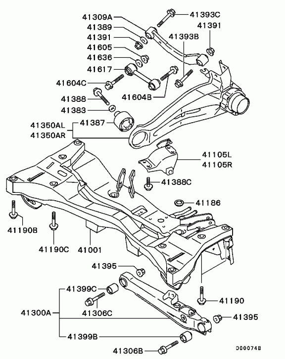 Каталог запчастей mitsubishi l200