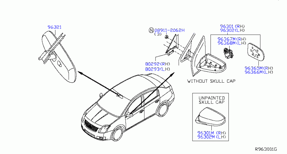 Каталог запчастей nissan skyline