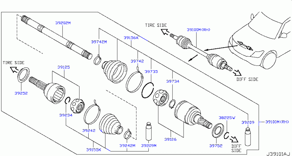 Oem каталог запчастей nissan