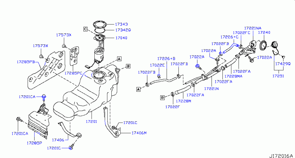 Каталог запчастей nissan skyline