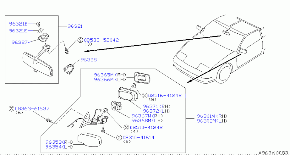 Oem каталог запчастей nissan