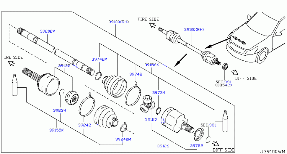 Oem каталог запчастей nissan