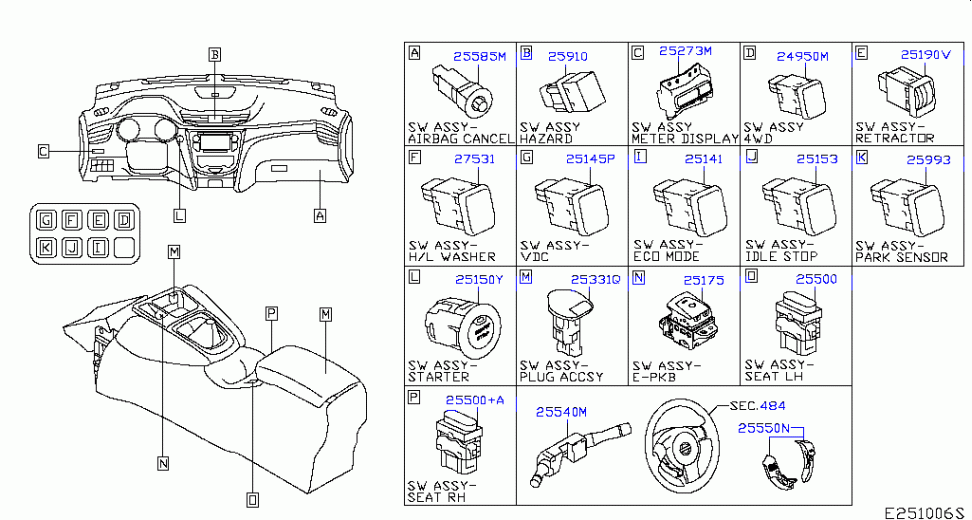 Oem каталог запчастей nissan